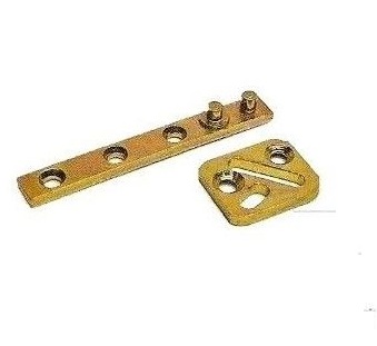 Cerniera a cardellicchio a Piastra Quadrata 4 accessori per una sola anta