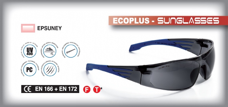Occhiali lenti scure Ecoplus