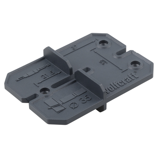 Set di montaggio per cerniere, Ø 35 mm, 5 pz. 4656000