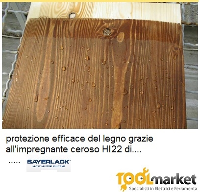 Impregnante effetto cera  da lt 750 HI22XX ad acqua - SAYERLACK