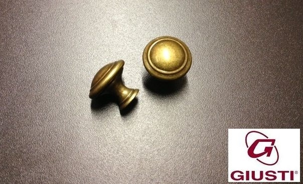 Pomolo anticato 25mm 2025