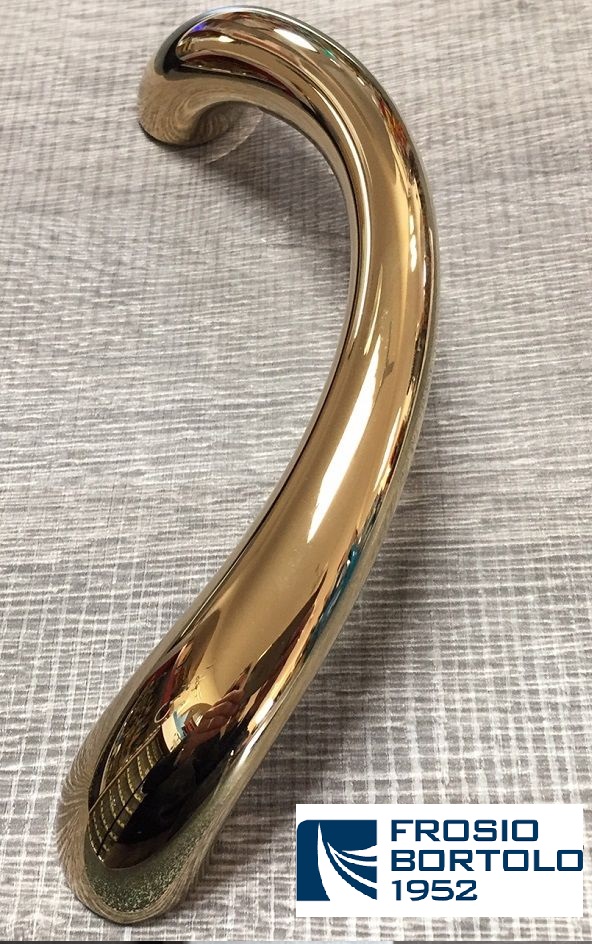 Maniglione modello Arco in oro pvd Frosio Bortolo