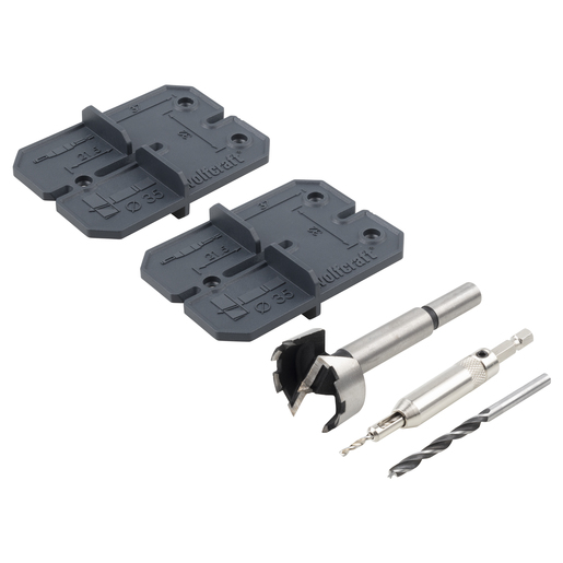 Set di montaggio per cerniere, Ø 35 mm, 5 pz. 4656000