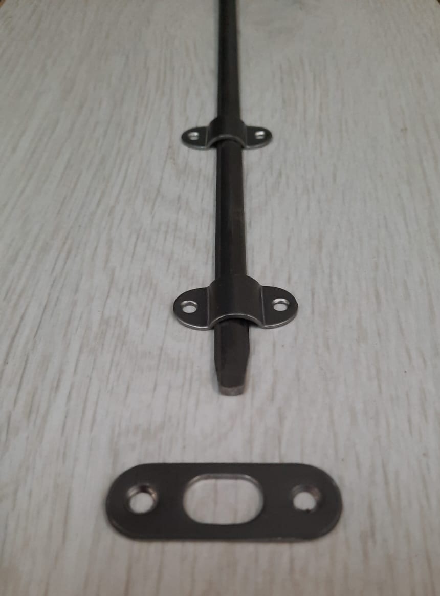 Asta zincata per serrature stringa da  cm 100 