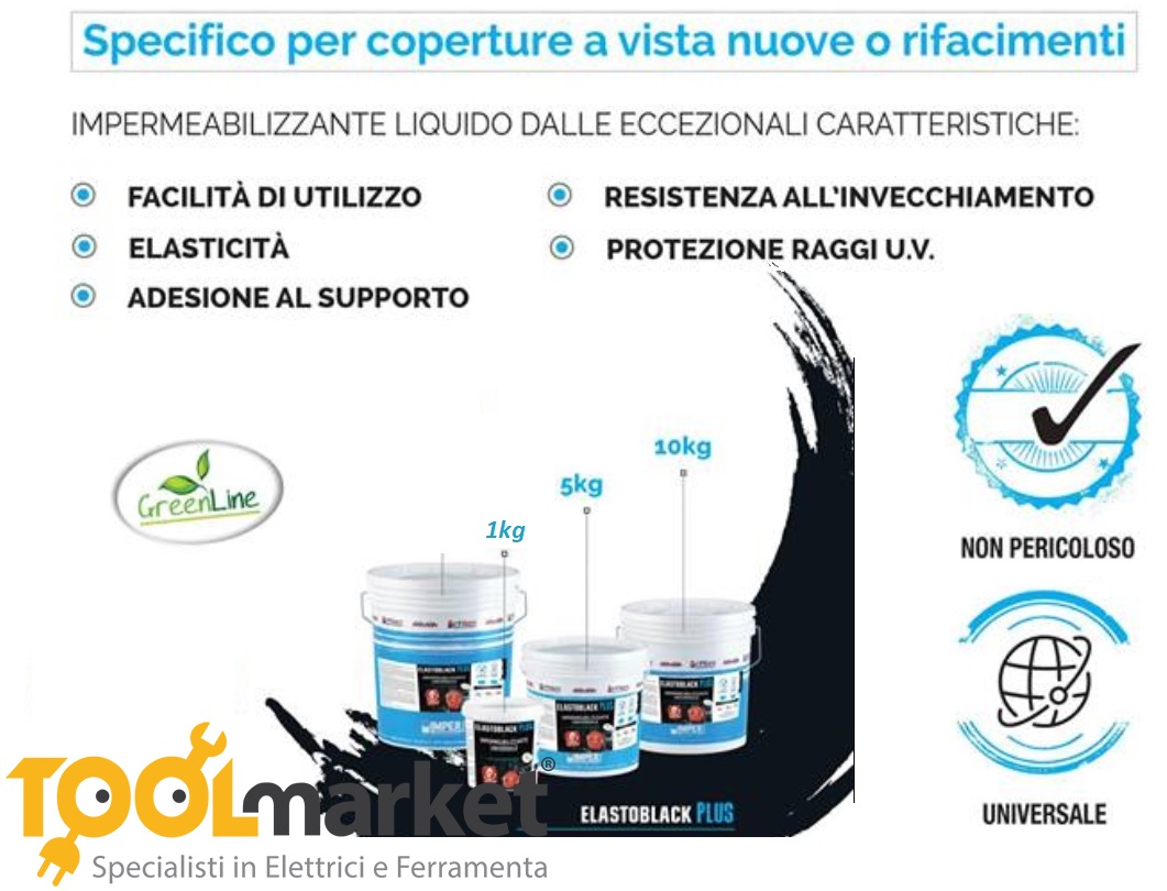guaina impermeabilizzante elastico Elastoblack 