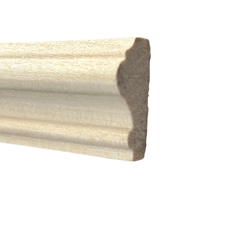 Cornice art. 120 tulipie' grezzo da metri 2.45