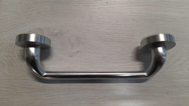 Maniglione per portoni Rondine cromo satinato RDS