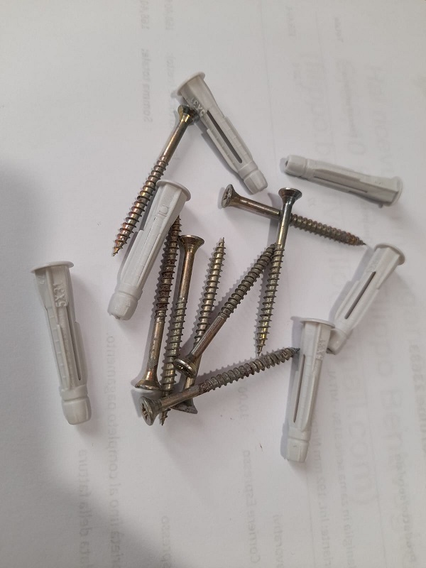 Tasselli e viti 5x 31 Elematic da 100 pz