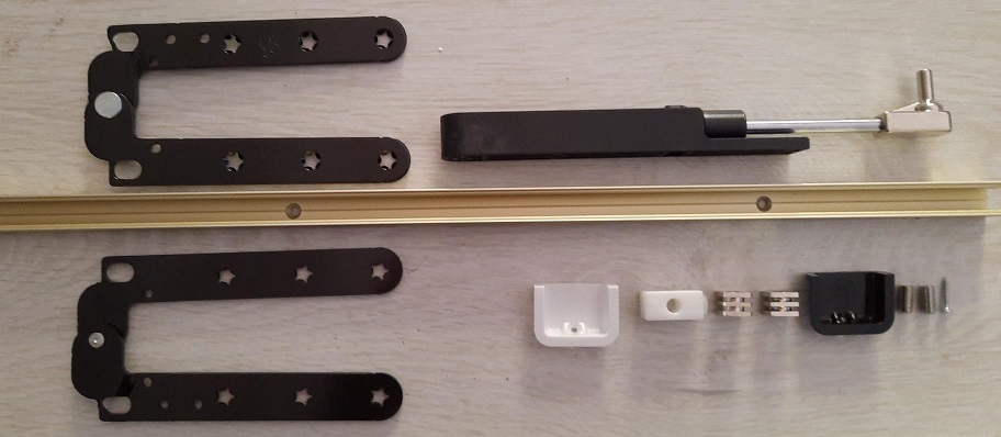 Kit  porte a libro a battente Nibbio Sliding 1007703AU