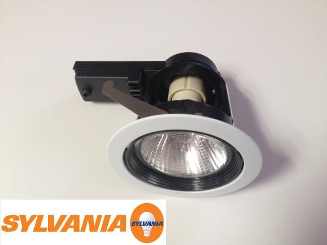 Faretto incasso 75w bianco Sylvania