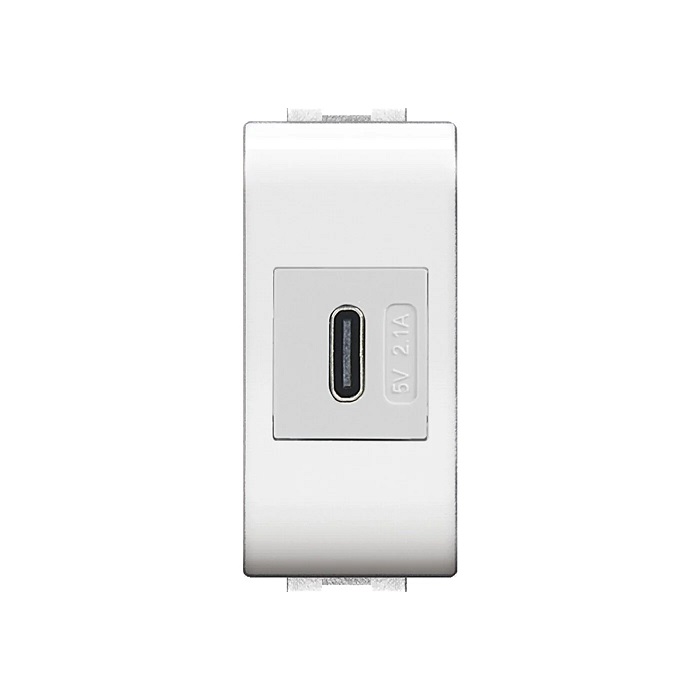 Presa usb LIFE TEC ECL4041 WH