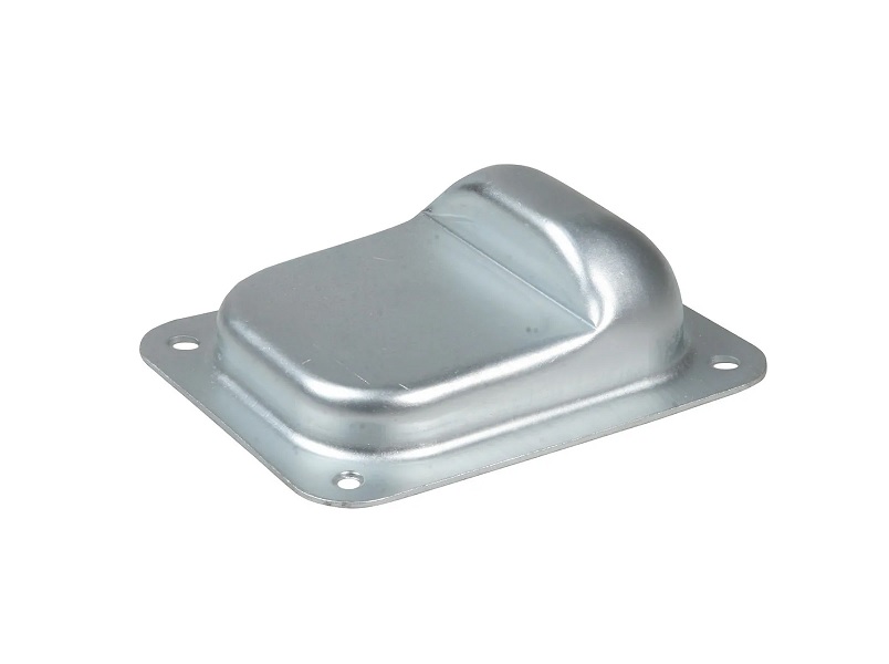 Battente ferma cancello zincato da 55 mm