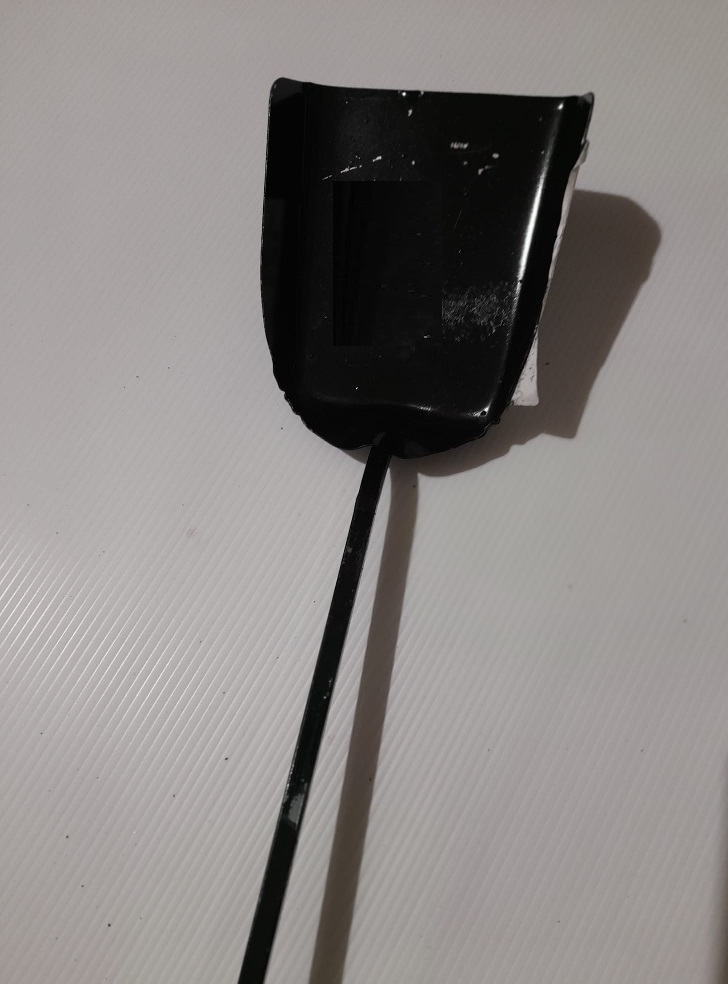 Kit 4 attrezzi per camini in ferro nero