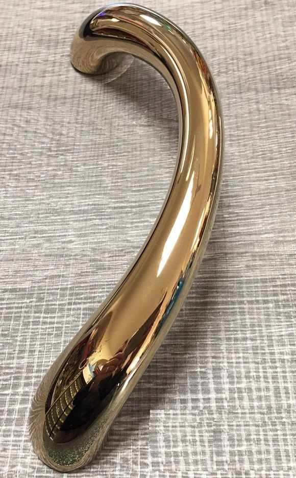 Maniglione curvo BIG in oro pvd KTS