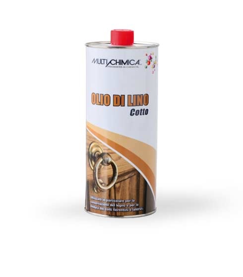 Olio lino cotto  da lt 1