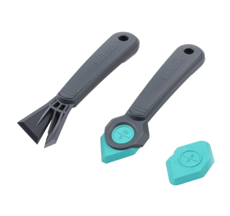 Utensile per togliere/applicare silicone + multisagome Wolfcraft 4334000
