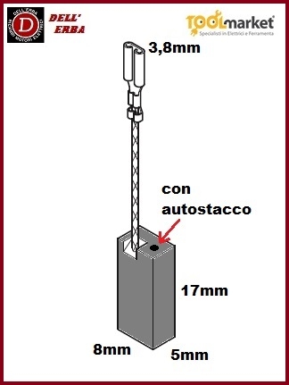 Spazzola per elettroutensili 1755