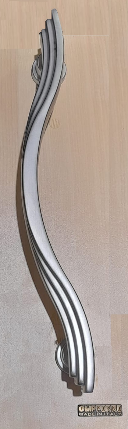 Maniglione Marina ottone cromo satinato Linea Cali'  