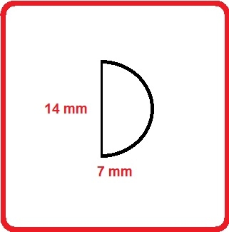 Cornice intagliata m0021-14 da 2.44 mt