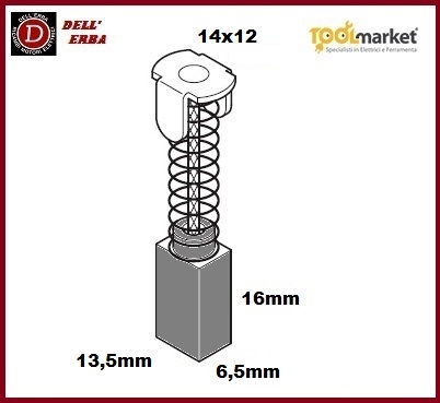 Spazzola per elettroutensili 1740