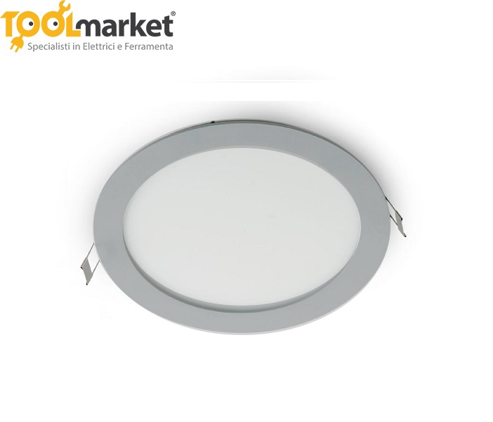 Lampada led circolare ad incasso Micol 400690 Poliplast