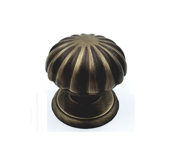 Pomolo per porta  ottone bronzo opaco Yester  diametro 70 Benini 186 A