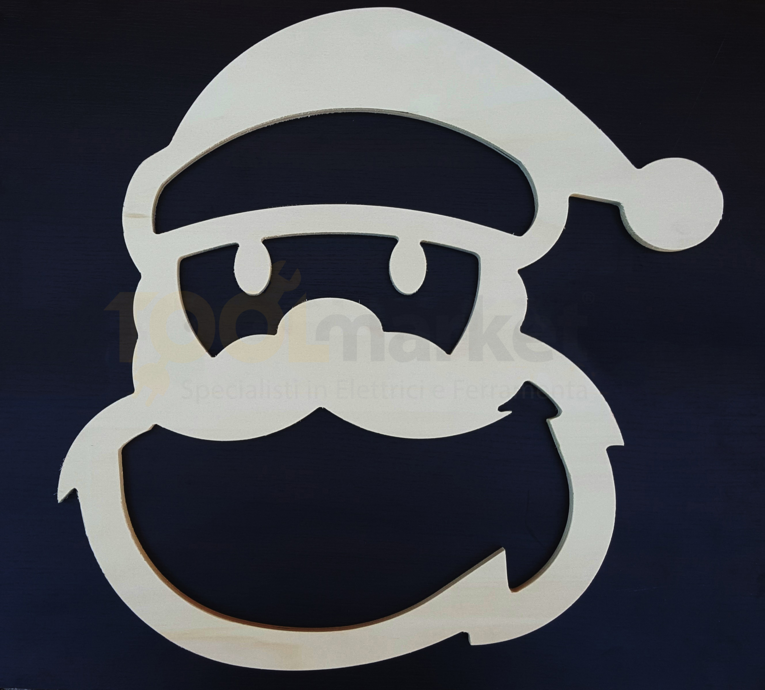 Telaio per Luminaria in FOREX Sag. 21  Babbo natale 