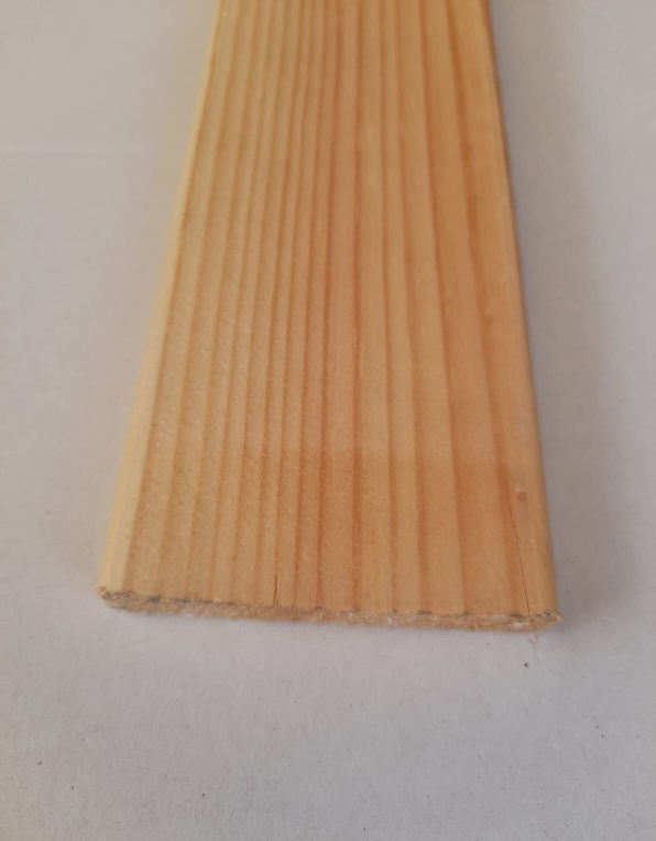 Coprifilo M23 piano massello  grezzo  70 x 12 x 2.30 mt