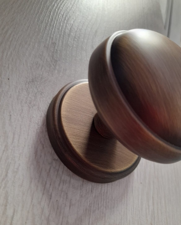 Pomolo per porte bronzo opaco  Blindo 70