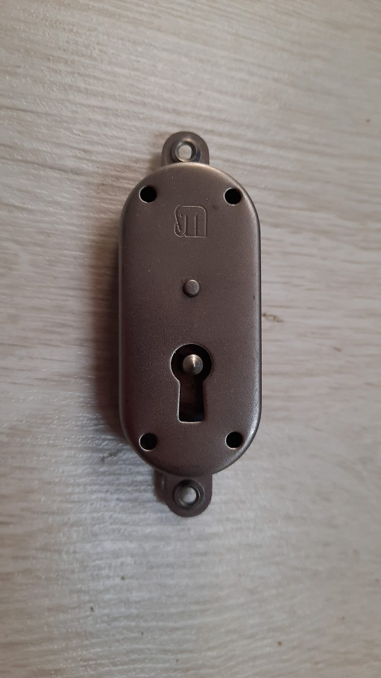 Serratura per mobili a stringa 60 x 27 mm con fori per viti