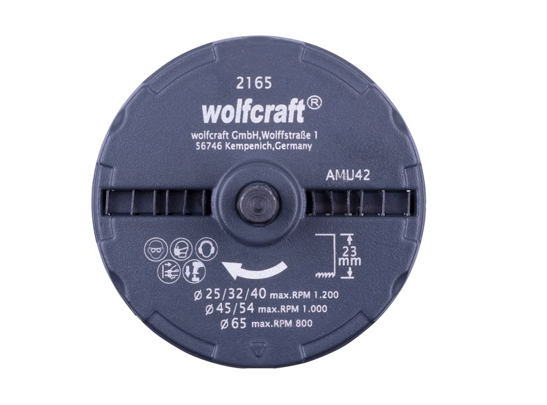 Seghe tazza set 6 pezzi da 25 mm a 35 mm wolfcraft 2165