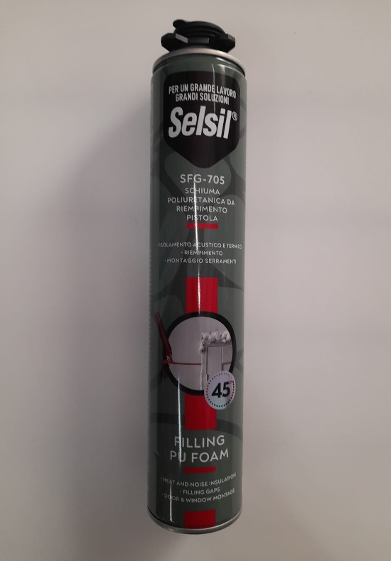 Schiuma poliuretanica per pistole 750 ml
