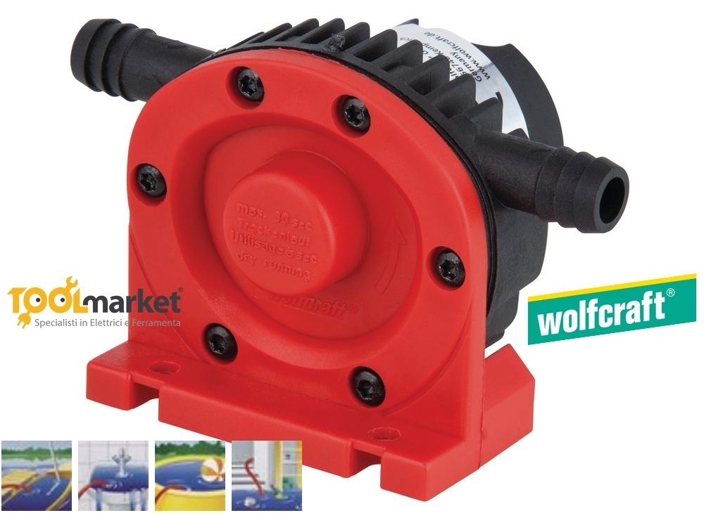 Pompa travaso 1300 lt  WOLF 2202000