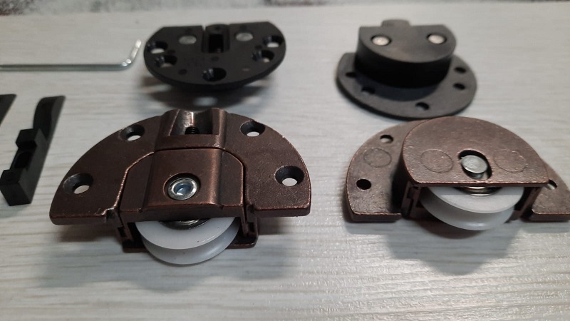 Kit per ante scorrevoli 52071.00000.04 Metalstyle