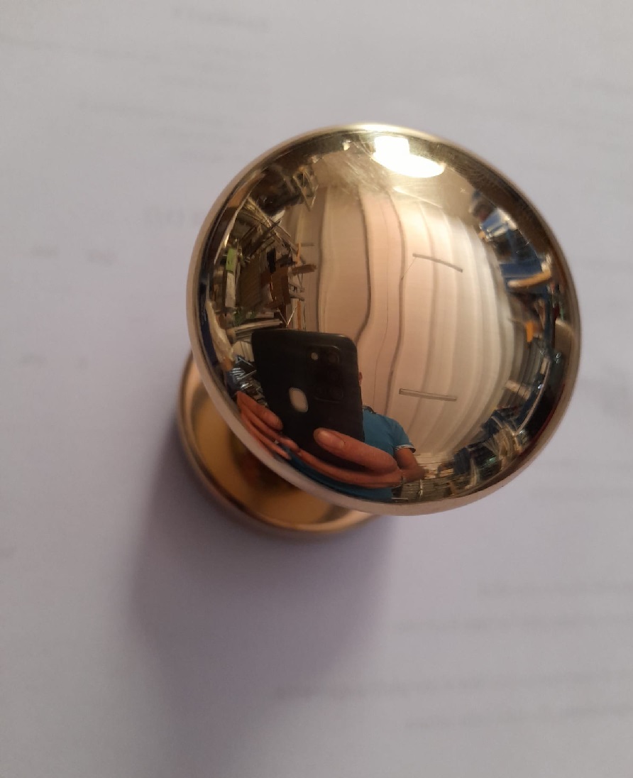 Pomolo per porta Gemini  diametro 45 Cottali varie finiture