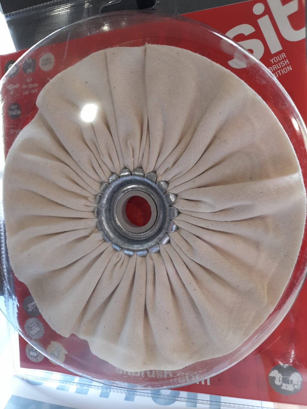 Spazzola circolare in panno da 150 mm BSP150