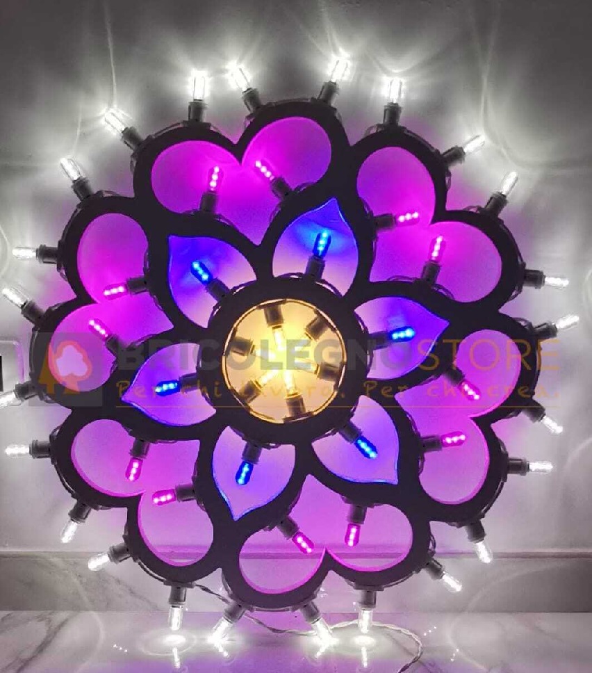Telaio per Luminaria in FOREX Sag. 46 Diametro mm 590 Cuori 