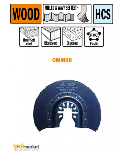 Lama multiutensile OMM08 87mm CMT