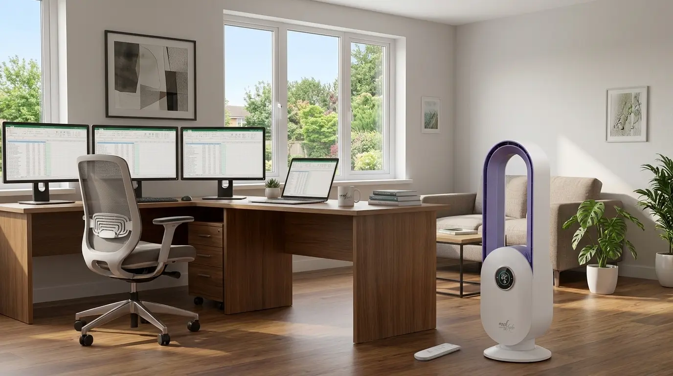 Ventilatore a torre: eleganza e risparmio di spazio