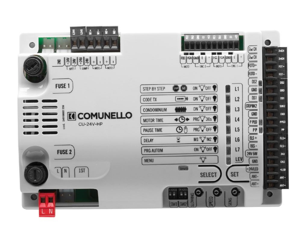 Kit cancello a battente fino a 500 kg, Comunello FORT 500 230V GKEE035EM0900A
