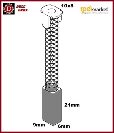 Spazzola per elettroutensili 1846