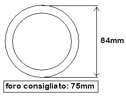 faretto incasso nero opaco