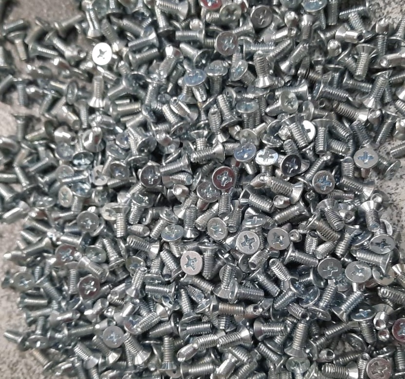 Bulloni TPS zincati diametro 4mm x 16 mm 500 pz