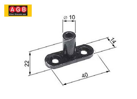 Perno di chiusura sistema Abaco H009011193 AGB