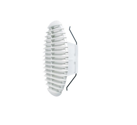 Griglia di aerazione plastica con molla da 80/125 mm cod 38239