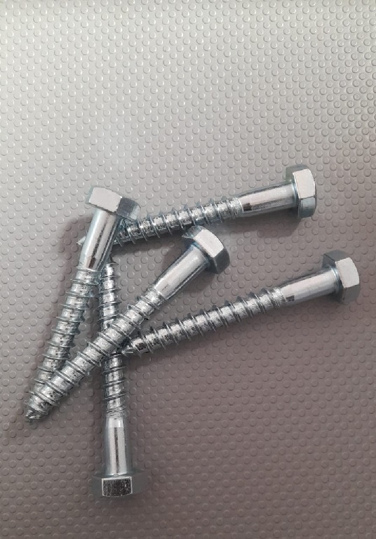 Tirafondi zincati Ø 10 mm
