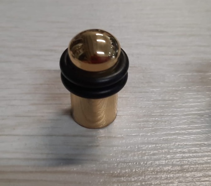 Reggipiano con gommini ottone lucido 345 elab