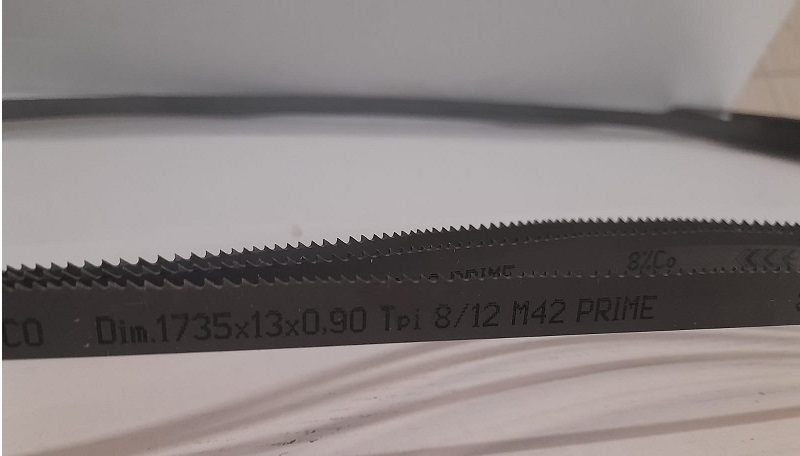 Lama a nastro per taglio metallo 1735x13 x 0.90