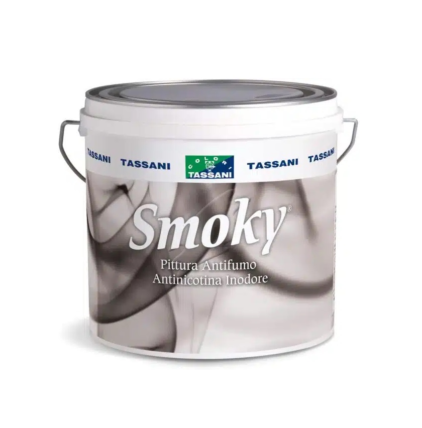 Pittura antifumo antinicotina inodore Smoky TASSANI 