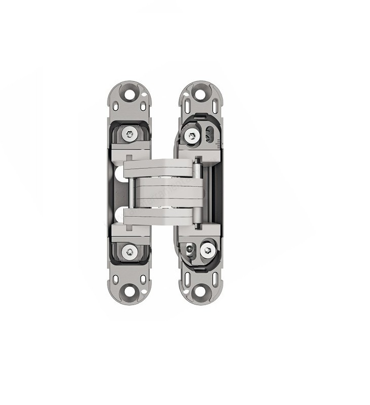 Cerniera scomparsa registrabile a molla ARGENTO Eclipse 3.2 HD  con copertura  AGB E390000.03.34